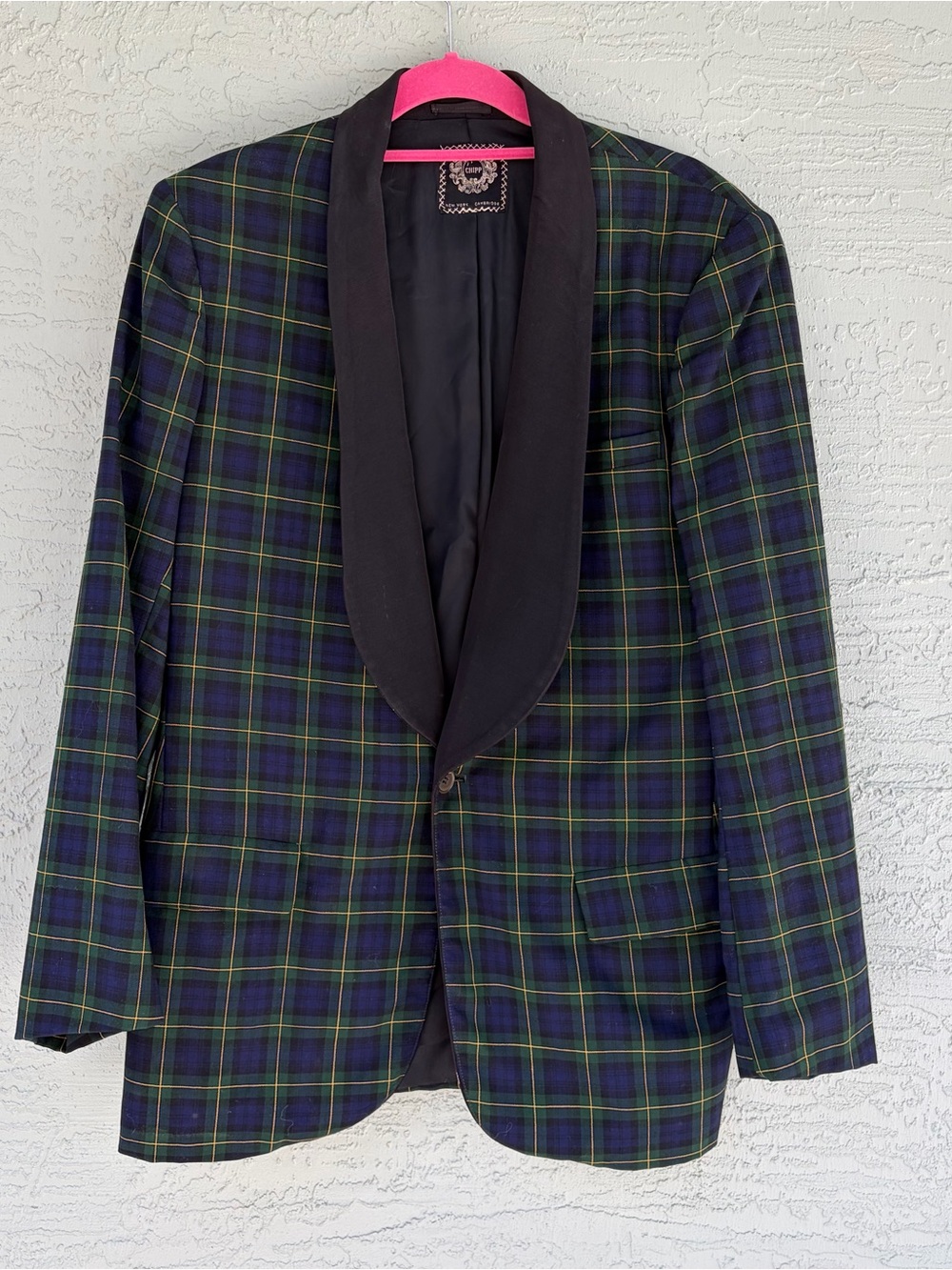 Vintage Chipp New York Cambridge Blue & Green